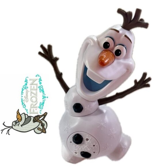 DISNEY FROZEN 2 OLAF PRESS THE BOP IT BOTTOM TALK OLAF EDITION ELECTRONIC GAMES - Picture 1 of 10